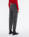 Andam - Cropped Corduroy pants with high waist