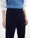 Andam - Womens'knitted pants with drawstring