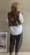 Marta du Chateau - Pilar waistcoat in Camello
