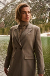 YAYA - Long Woven Blazer Jacket