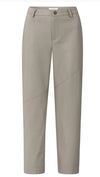 YAYA - Faux leather straight leg trousers