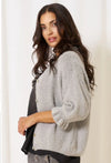 Marta du Chateau - Juliana knit light grey