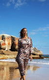 ONESEASON Llew Maxi Dress - Valencia Mocha