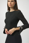 Joseph ribkoff Embellished Bodycon Dress - Black