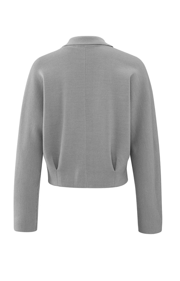 YAYA Cardigan - Light Metal Grey