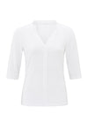 YAYAV-neck Top - Pure White