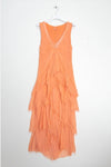 Made in Italy Pati Silk Dress - Peach