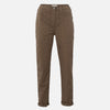 Cargo trousers with pockets and a zip fly in loose fitCaribou Brown