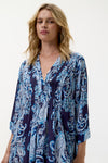 ONE SEASON Mia Barbuda Dress -Navy