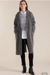 SIROCCO Boiled Wool Coat - Sage