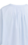 YAYA Oversized Blouse with Batwing Sleeves & Pleats