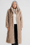 Brave+True New York Coat - Taupe Fleck