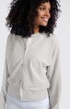 YAYA Batwing Cardigan -Grey Melange