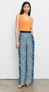 Aldo Martins Wide Leg Trouser - Unique Animal Print Blue