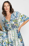 LulaLife Dita Shirt Dress - Ocean