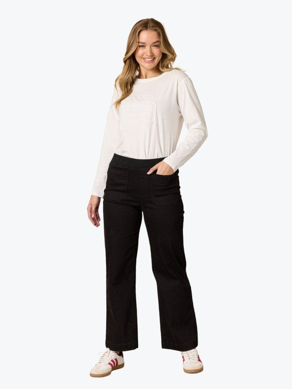 Threadz Carpenter Stretch Leg Jean - Black