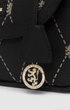 PRINGLEArgyle AOP Flapover Crossbody Bag - Black
