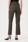 Joseph Ribkoff Geometric Formal Trousers - Black/Beige