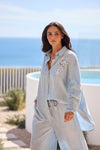 Brave and True Homestead Shirt - Icy Blue