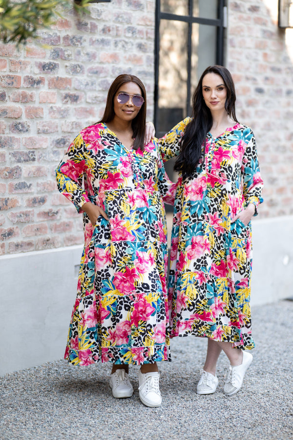 Mastik Dress - Safari Bloom