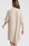 YAYA Flowy V-neck Dress