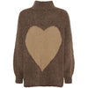 Marta Du Chateau Mdccedar Knit - Fango/LightCamel