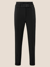 YAYA High Waist Woven Trousers - Black