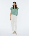 Andam Carrot Trousers high waist - Raw