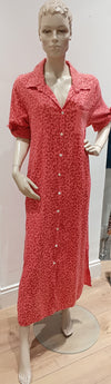 Made in Italy Linen Dress - Animal
