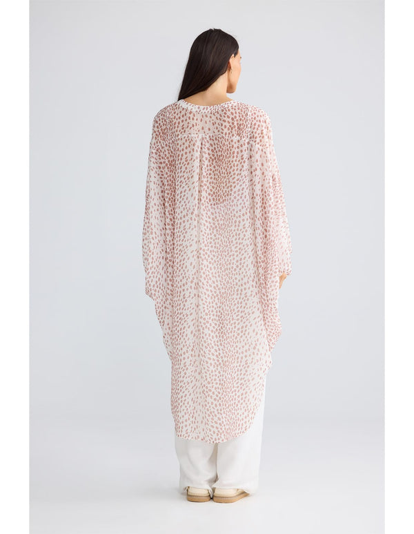 Brave and True Claudia Overshirt - Arctic Spot