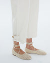 Andam Carrot Trousers high waist - Raw