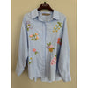 Marta Du Chateau shirt-blue stripe