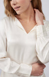 YAYA V-neck Top - Birch Sand