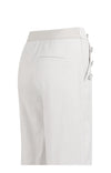 YAYA High Waist Wide Leg Trousers - Off White