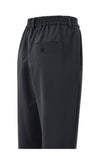 YAYA Pantalon With Elastic Waist - Oyster Black
