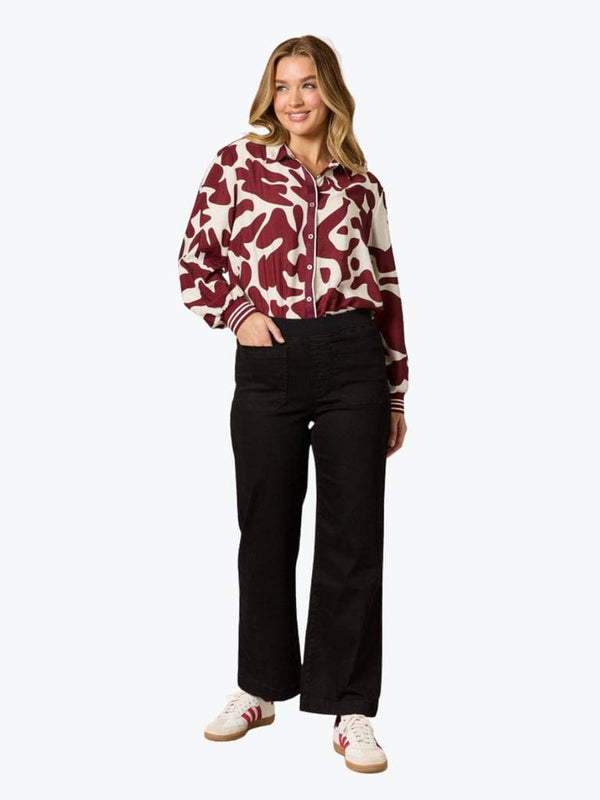 Threadz Carpenter Stretch Leg Jean - Black