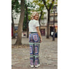 La Petite Etoile Graphic Print Pants - Multicolored