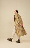 YAYA Long coat - Gothic olive green session