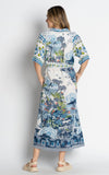 LulaLife Dita Shirt Dress - Ocean