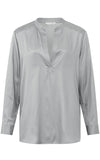 YAYA V-neck Blouse - Paloma Grey