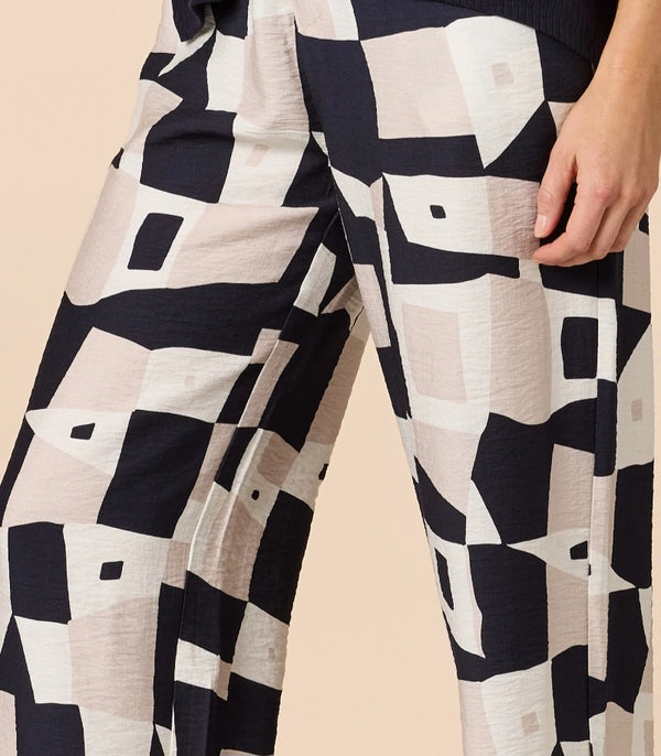 Threadz Rive Gauche Pant - Navy Multi