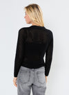 La Petite Etoile Cardigan - Black