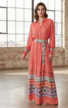 Piti Cuiti Maxi dress- red