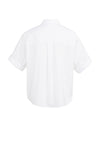 YAYAShort Roll- Up Sleeve Blouse With Collar