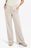 YAYA Soft Woven Trousers- Heather Grey Melange