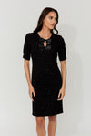 Joseph Ribkoff Knee-length Bodycon Dress - Black
