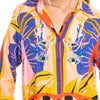 Isla Bonita Beaded Shirt Dress - Eye Print