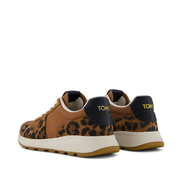TOMS TRVL LITE Retro Runner Sneaker- Brown Sugar
