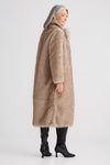 Brave+True New York Coat - Taupe Fleck