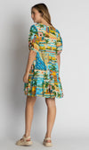 LulaLife Caleta Dress - Tropical Print